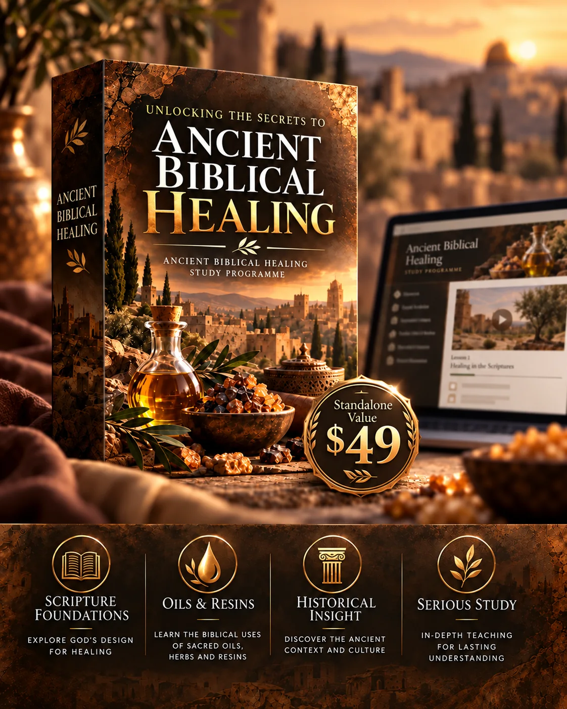 Unlocking the Secrets to Ancient Biblical Healing study programme