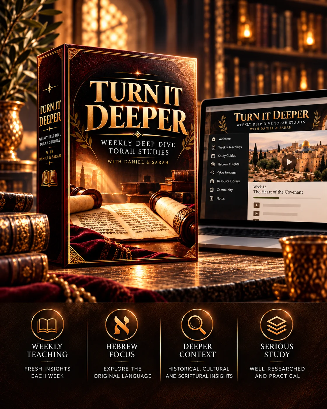 Turn It Deeper weekly Torah study collection